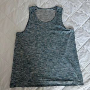 Lululemon Metal Vent Mens Tank Blue Large